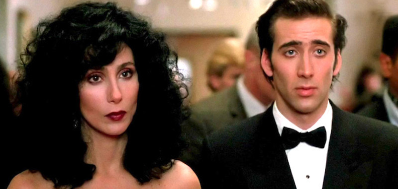 A night at the opera is the fairy tale ending for Brooklyn’s own ‘Cinderella,. Only Loretta (Cher) arrives at the ball with her prince charming (Nicolas Cage) in tow and is ambivalent about it having to put an end to the romance at midnight in Moonstruck (1987).