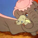 No words are necessary to convey the depth of feeling between mother and child – pachyderm style – in Dumbo (1941).